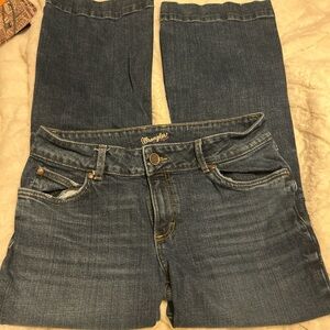 Wrangler Women's Dark Blue Boot Cut Jeans9x30